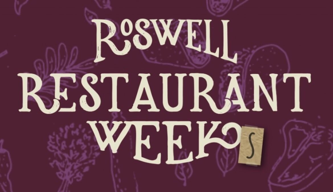 Travel the world one bite at a time as you prepare to eat your way through 2023! 🍴🥗👨&zwj;🍳
Roswell Restaurant Week(s): Jan 19th-Feb 5th✨🍾🍽 
Dinner Tues-Sun @5pm| 
3-course $45
www.roswellrw.com
Roswell Restaurant Week(s) is an event by Roswell