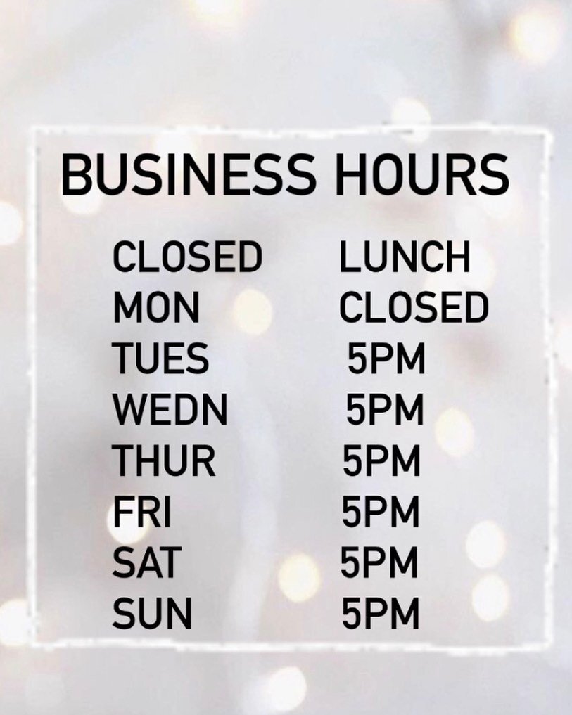 Thank you ALL deeply for your support. We see it, we feel it, and we greatly appreciate it &amp; you&hellip;❤️❤️❤️2022 had some great highs followed by new challenges for so many, including us.  With that, we have chosen to pause lunch service until 